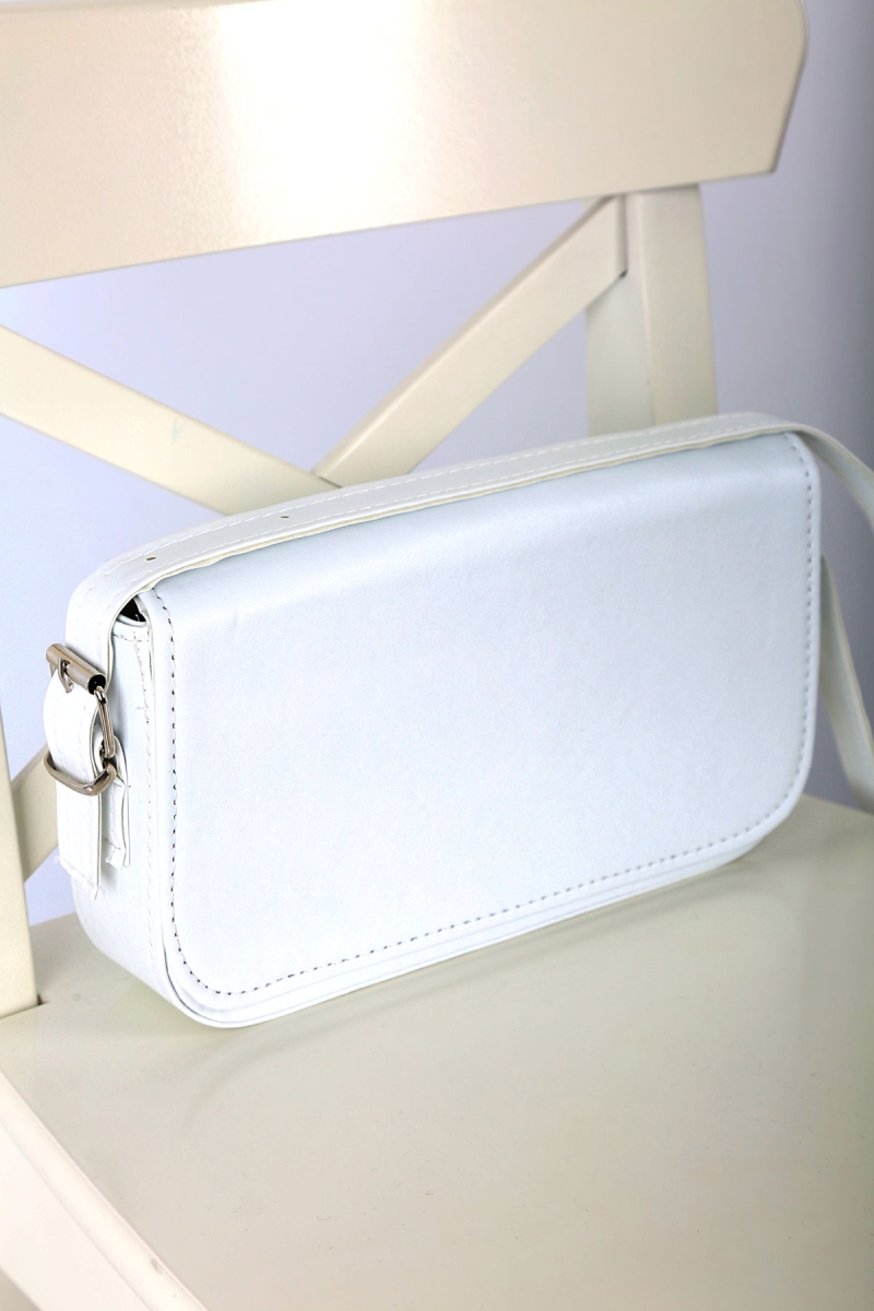 010131 Baget Kol Çanta - Beyaz - BİGDART