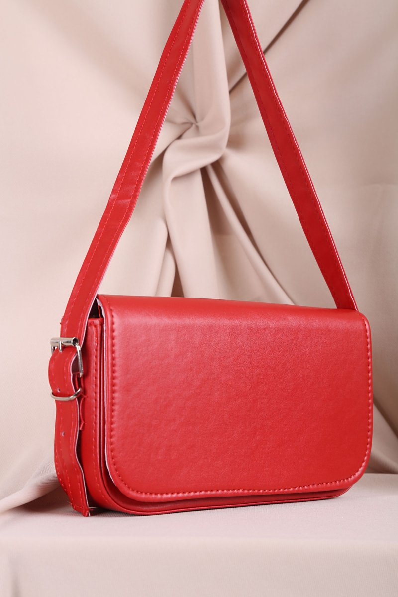 010131 Baget Kol Çanta - Bordo - BİGDART