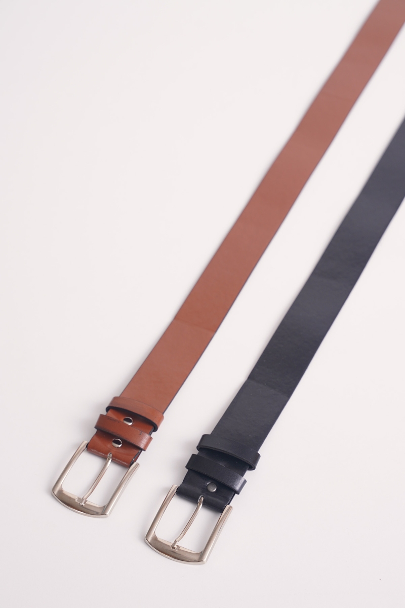 010141 İkili Kemer - Siyah - Taba - BİGDART