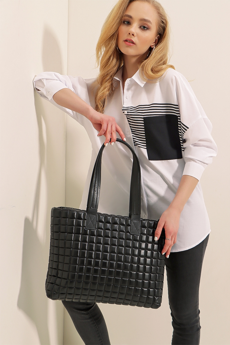 010147 Kol Çantası - Siyah - BİGDART