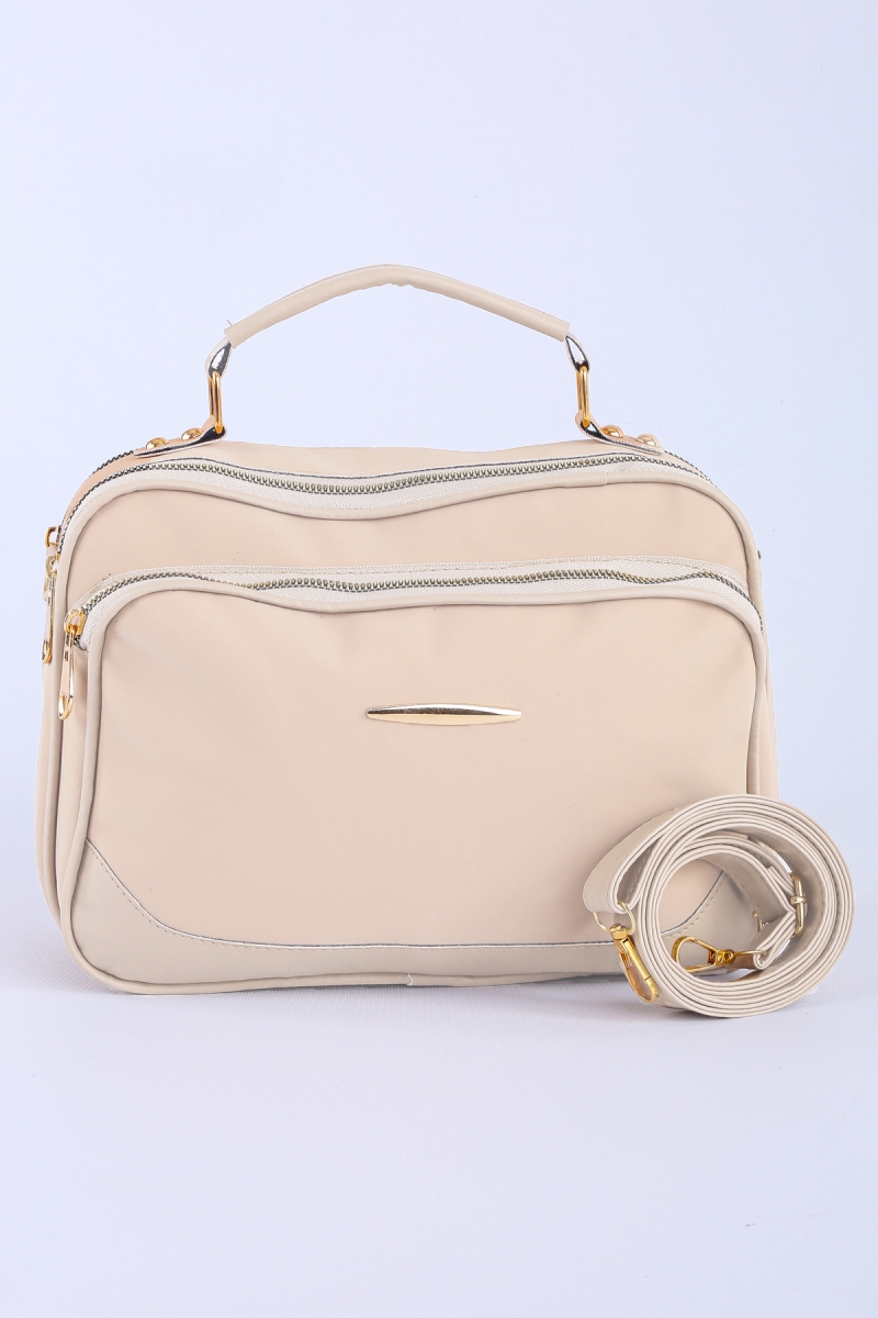 010151 Omuz Çantası - Ekru - BİGDART