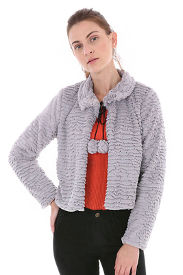 0608 KÜRK MONT - Gri - BİGDART