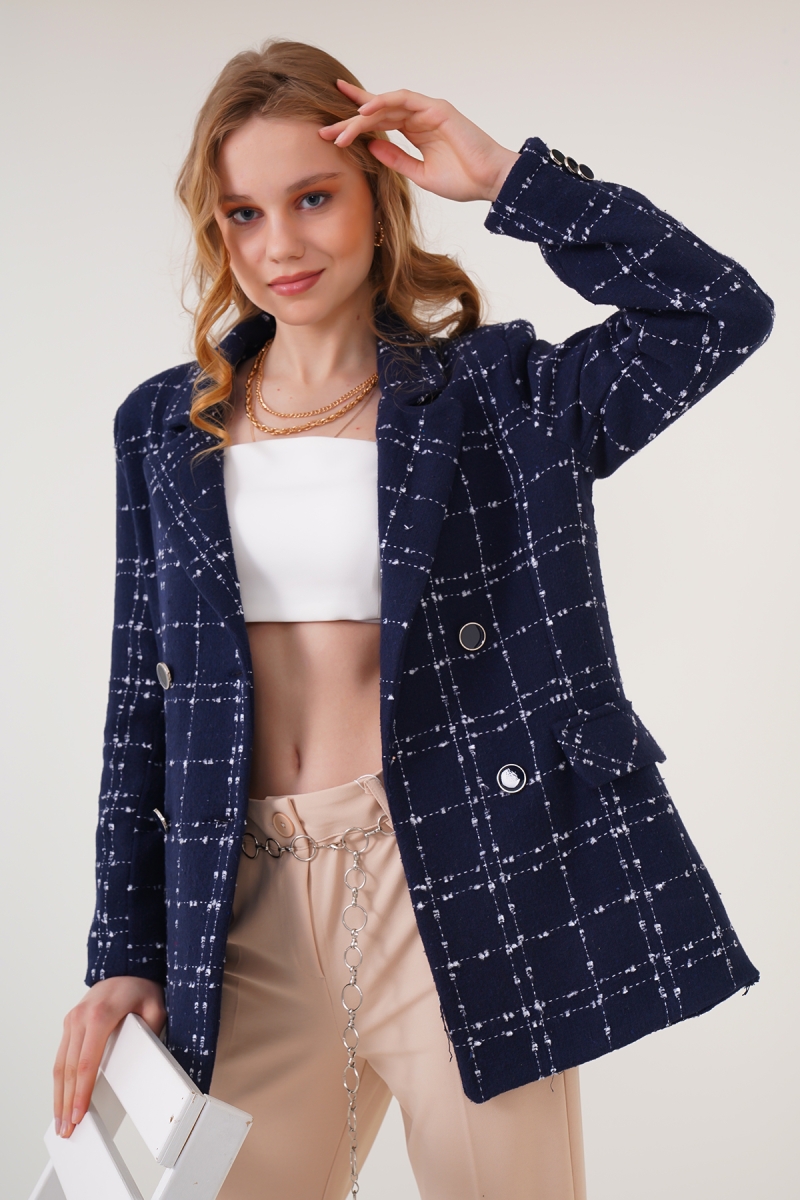 0660 Tüvit Ceket - Lacivert - BİGDART