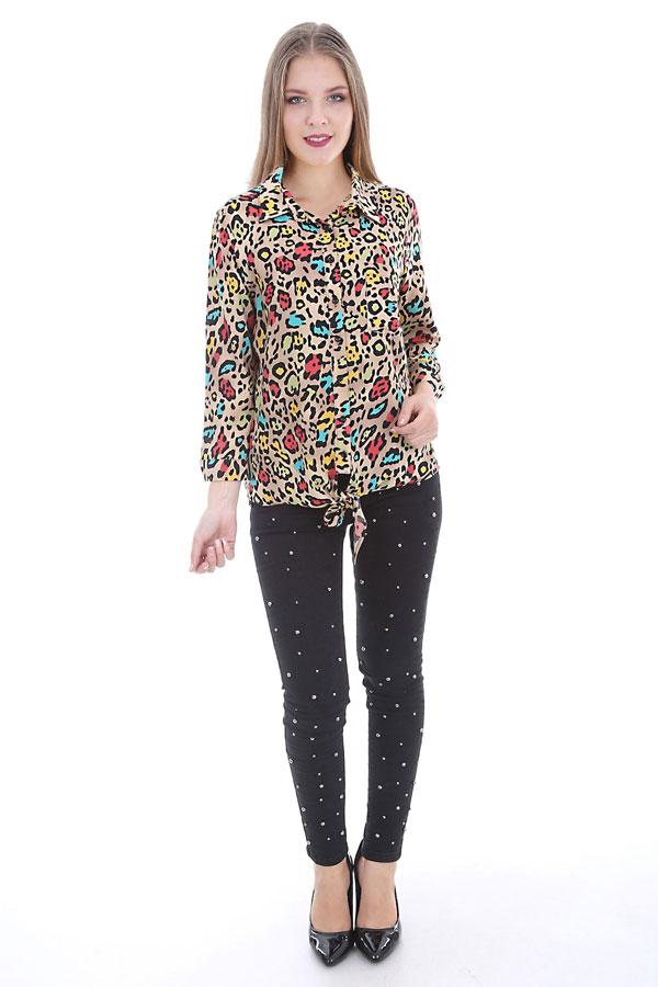 10110 İNCİLİ KOT PANTOLON - Siyah - BİGDART