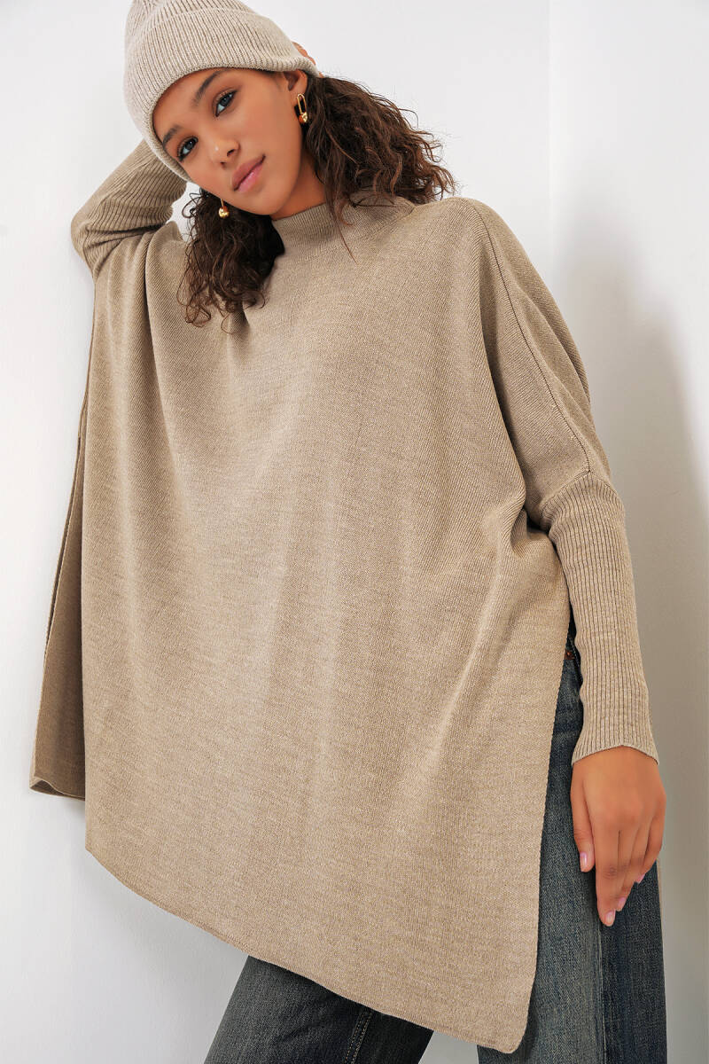 15783 Yırtmaçlı Panço Kazak - A.Bej - BİGDART