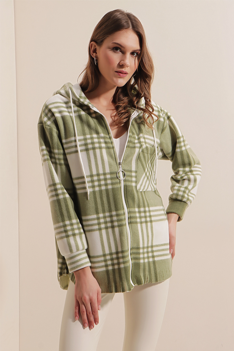 3861 Ekose Desen Polar - E.Yeşil - BİGDART