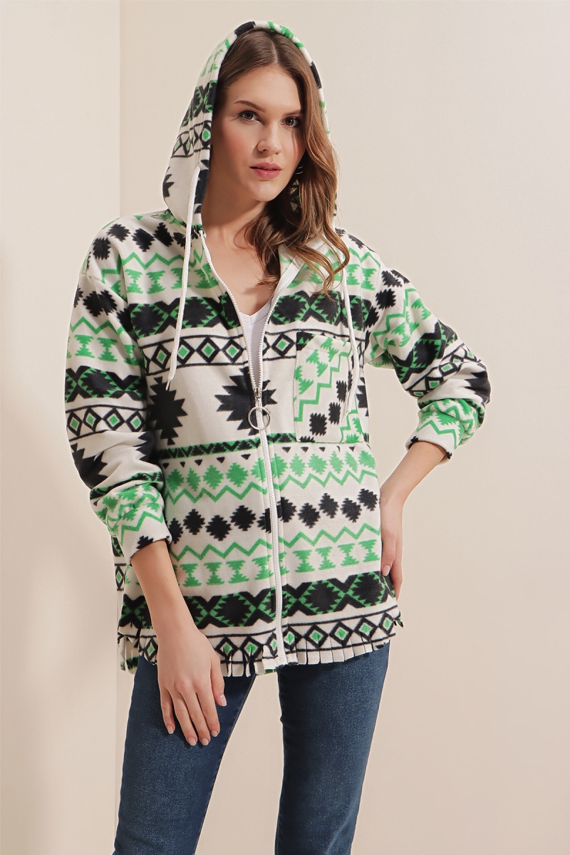 3861 Ekose Desen Polar - Y.Yeşil - BİGDART