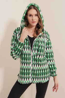 3861 Ekose Desen Polar - Zümrüt Yeşili - BİGDART