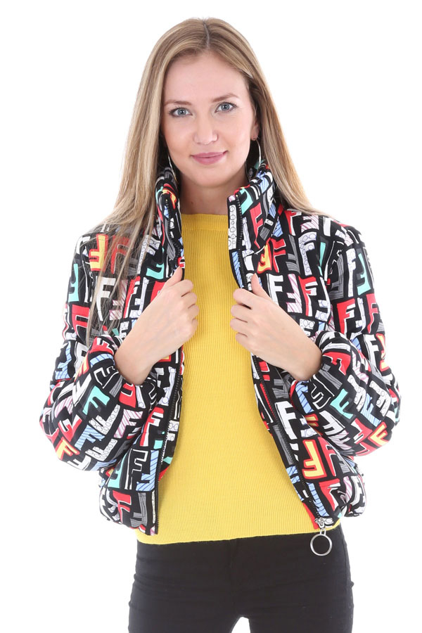 5079 DESENLİ ŞİŞME MONT - H. Siyah - BİGDART