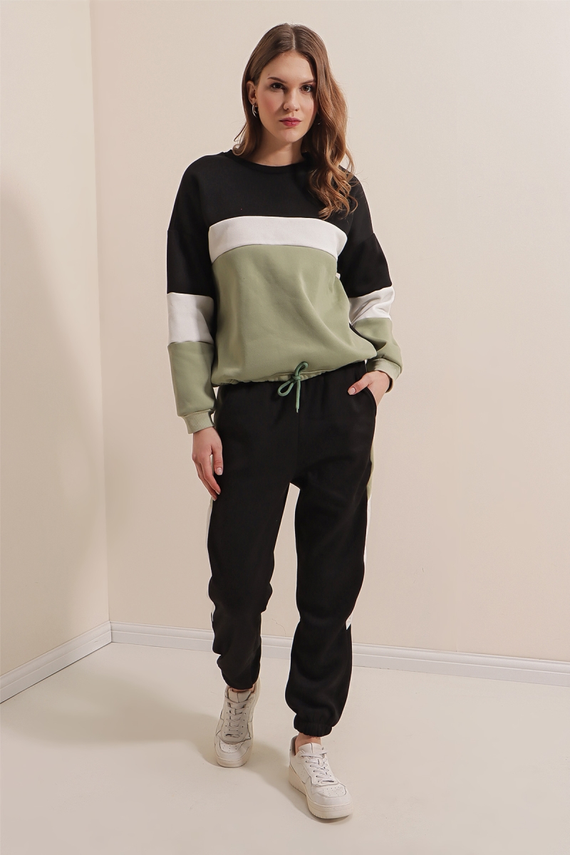 55409 Çok Renkli Eşofman Takımı - Çağla - BİGDART