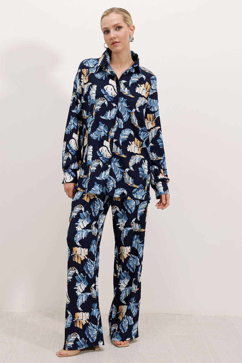 5858 Örme İkili Takım - Lacivert - BİGDART