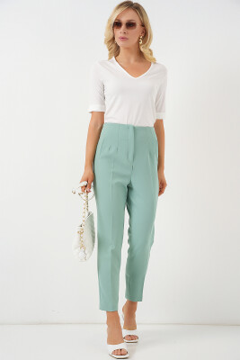 6650 Yüksek Bel Kumaş Pantolon - Mint 