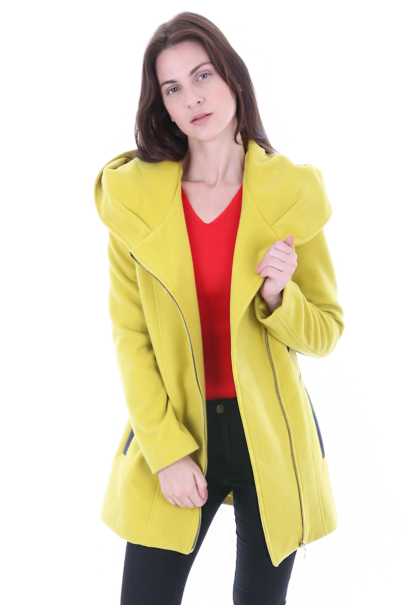 9002 FERMUARLI KAŞE KABAN - Hardal - BİGDART