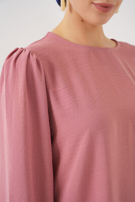 Ayrobin Tunik Pantolon Alt Üst Takım 6712 - Pembe - 5