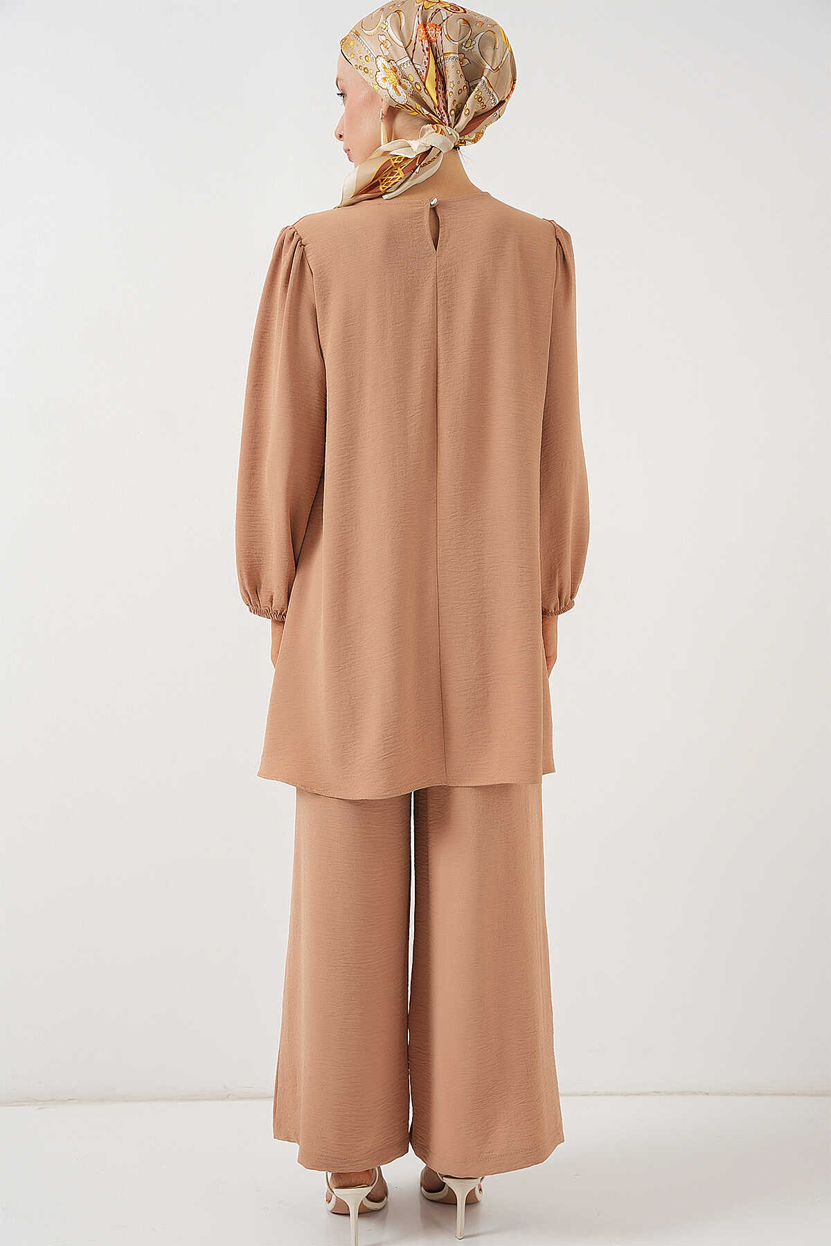 Ayrobin Tunik Pantolon Alt Üst Takım 6712 - Vizon - 6