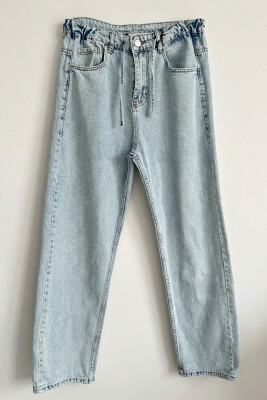 Erkek Rahat Kesim Baggy Jean Pantolon 30075 - Mavi - 6