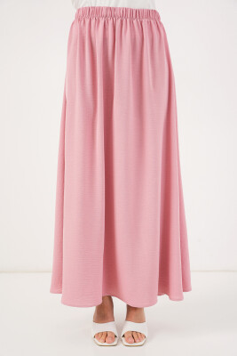 Kadın Ayrobin Kimono Etek İkili Takım 8047 - Pembe - 6