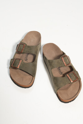 Unisex Ortopedik Terlik 010182 - Haki - 3